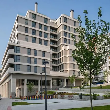 アパート B&n Place Nuevo! Parking Gratuito ヴィーゴ